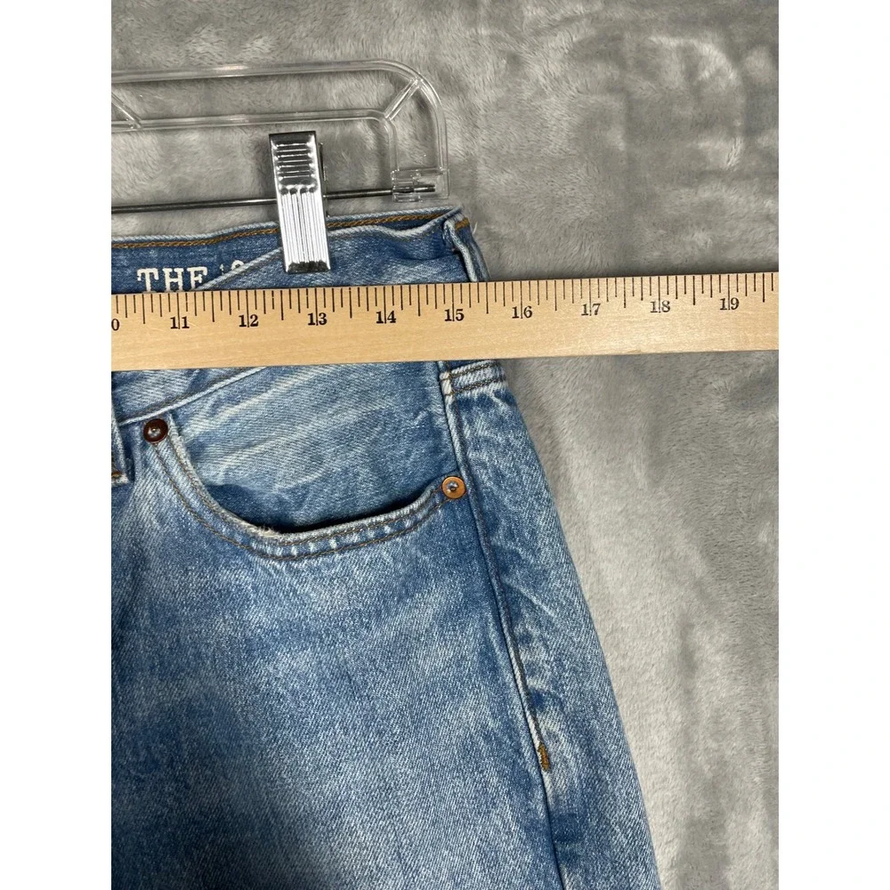 Madewell The 1991 Straight Leg Jeans Light Wash Button Fly DM8370 Mens 30x32